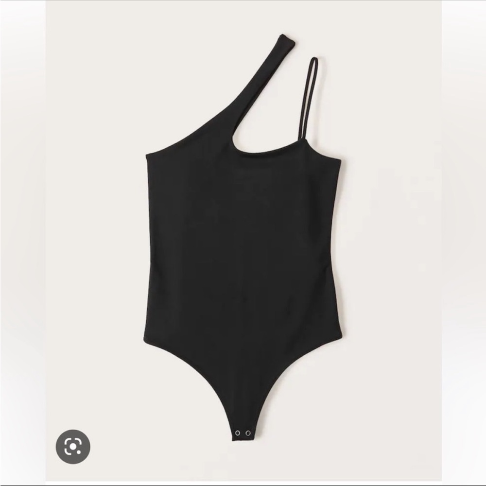 Abercrombie bodysuit one shoulder asymmetrical seamless